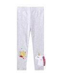 Unicorn Appliqué Tassel Leggings - Bebehanna