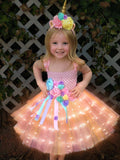 Unicorn Light Up Princess TUTU Easter - Bebehanna