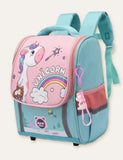 Unicorn Printed Schoolbag Backpack - Bebehanna