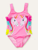 Costum de baie cu imprimeu Unicorn