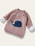 Velvet Whale Sweater - Bebehanna